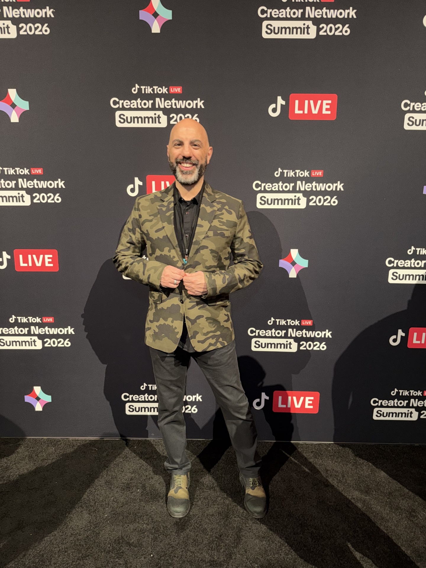 Bill Hynes, CEO of Think Loud Studios, at the TikTok LIVE Creator Network Summit 2026