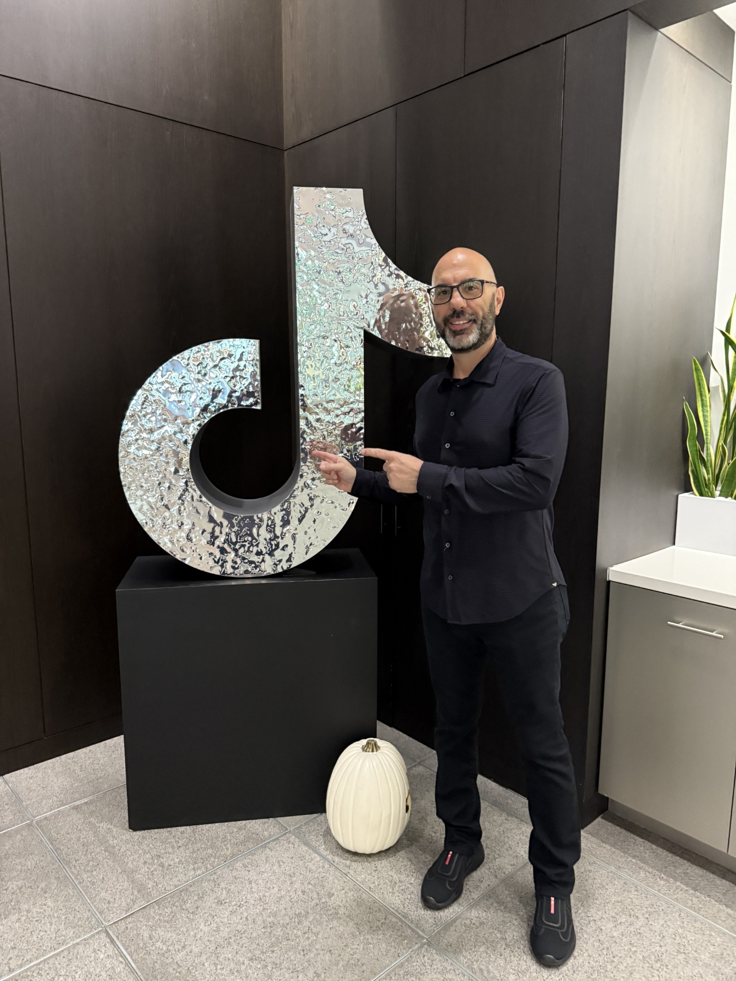 Bill Hynes at TikTok Los Angeles headquarters